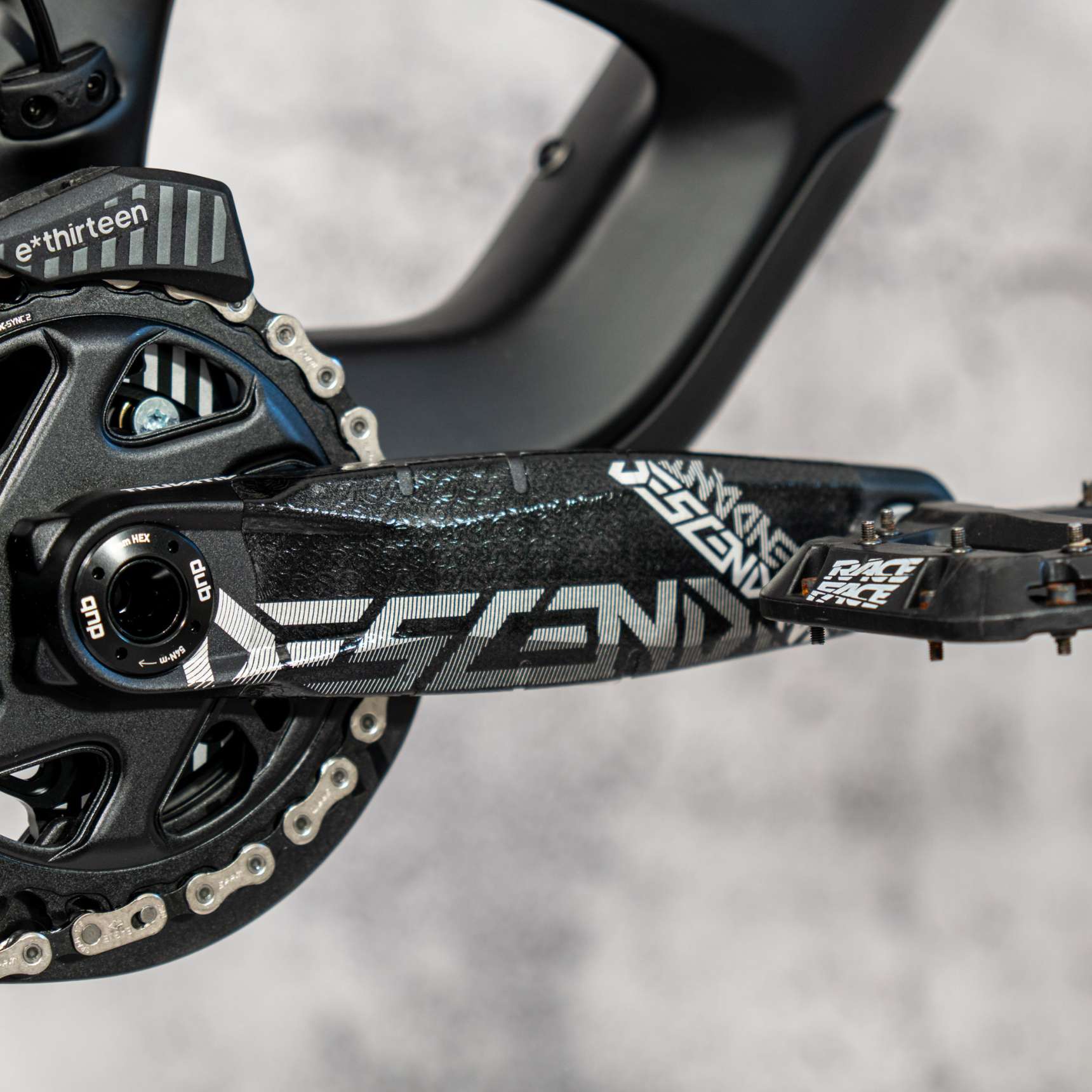 RIESEL CRANK GUARD: CLEAR