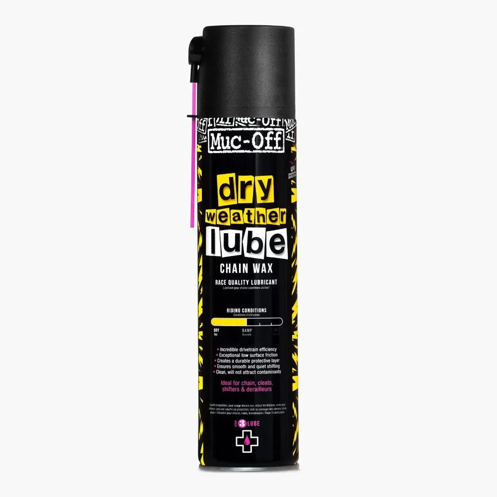 Muc-Off Dry Lube Chain Wax Aerosol 400ml cycle2cycleuae
