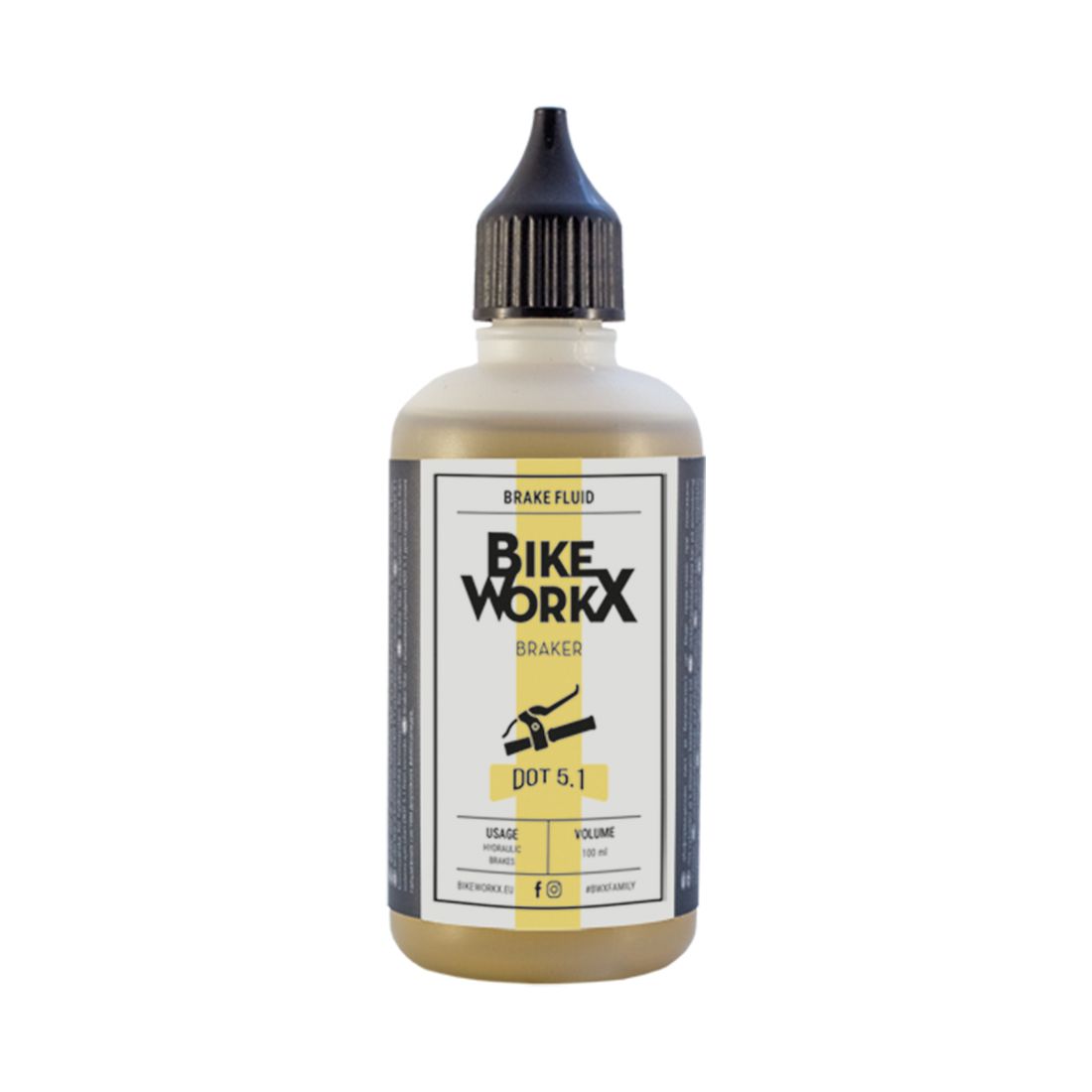 Bikeworkx DOT 5.1 brake fluid 100ml cycle2cycleuae