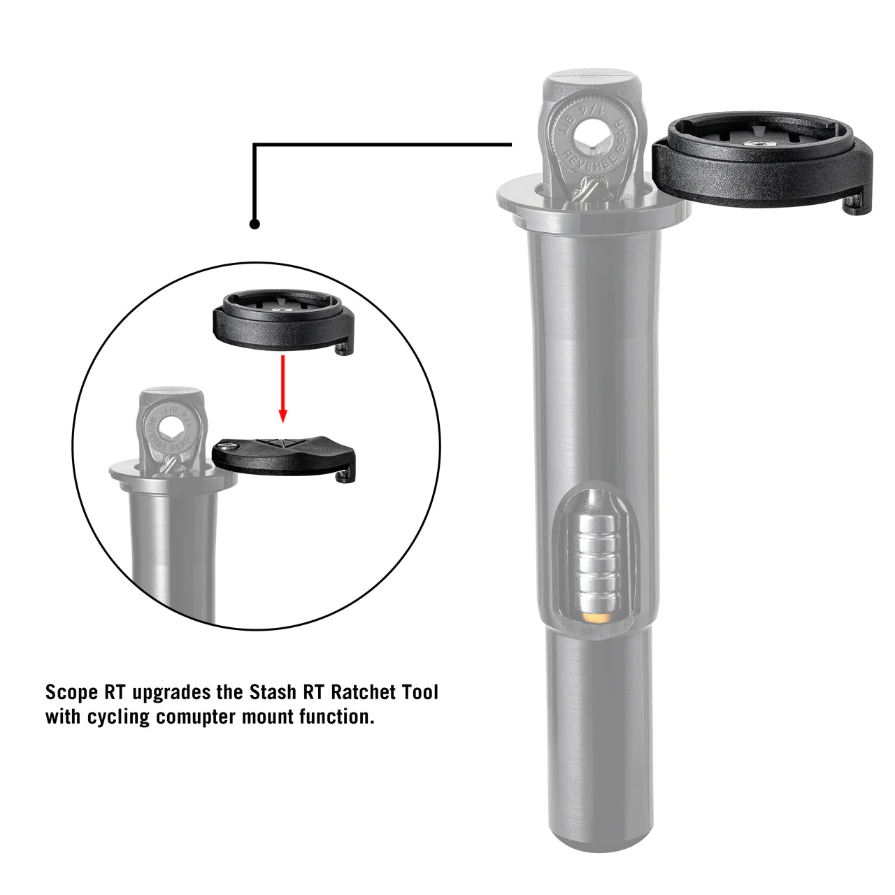 Granite Scope Mount for Stash RT