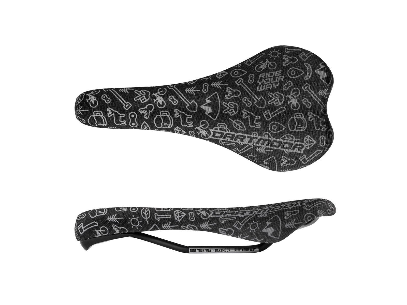 Dartmoor Saddle Primal Hollow cr-mo rails
