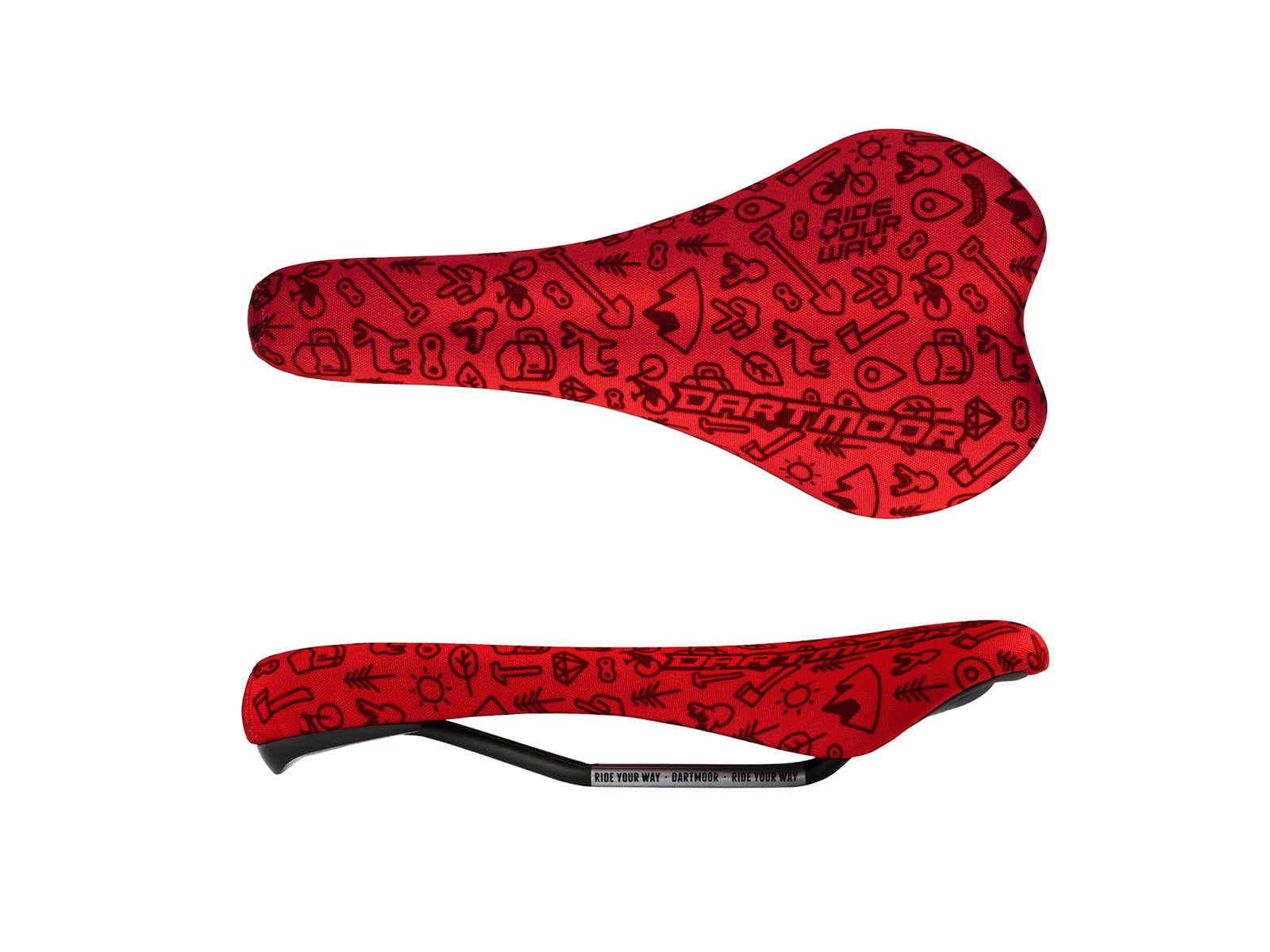 Dartmoor Saddle Primal Hollow cr-mo rails