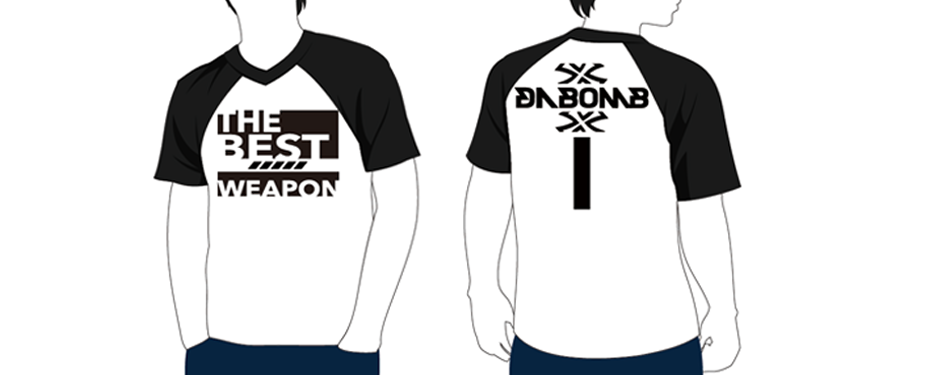 DA BOMB SHIRT TECHNICAL TEE WHITE Da Bomb
