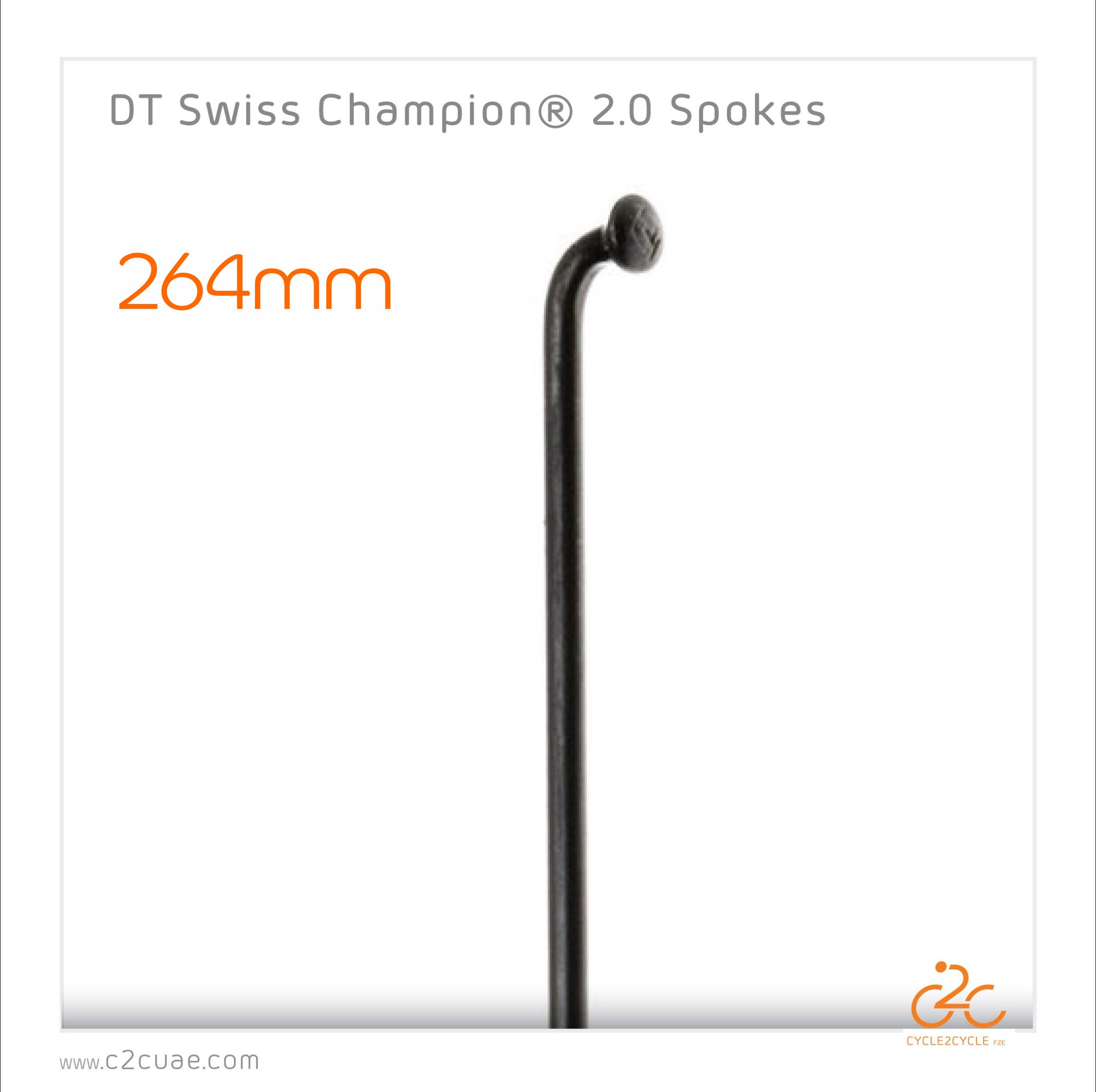 DT Swiss Champion 2.0 Spokes