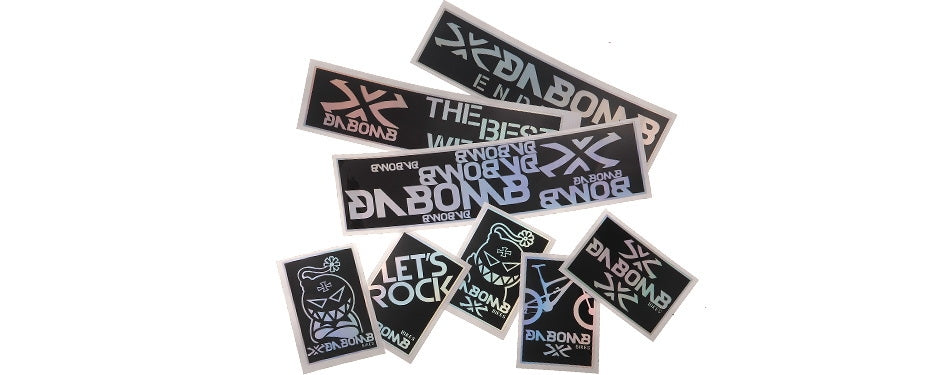 Da Bomb Sticker Set - For Fans