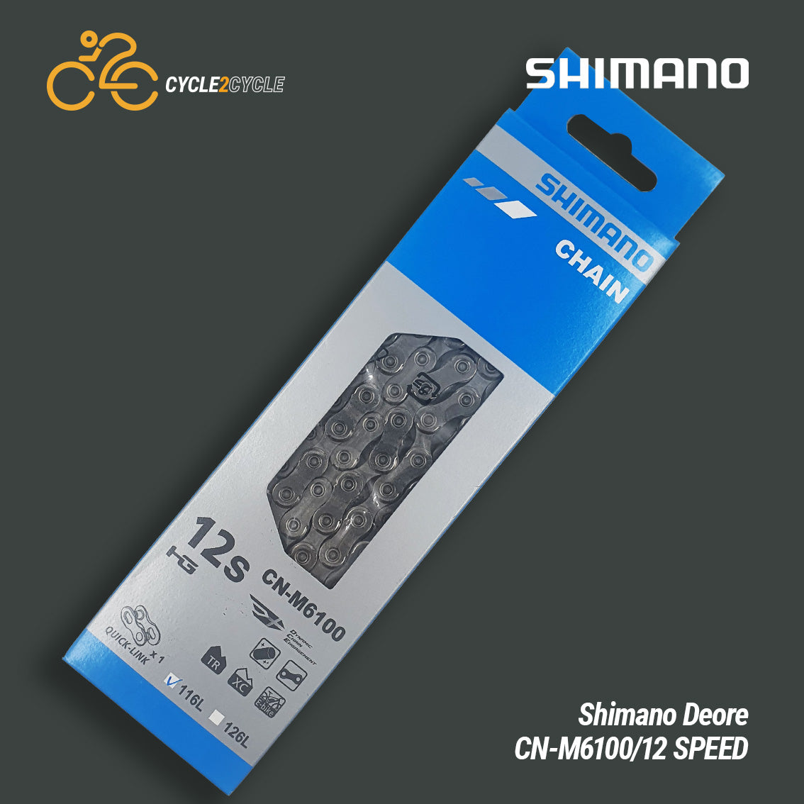 Shimano CN-M6100 cycle2cycleuae