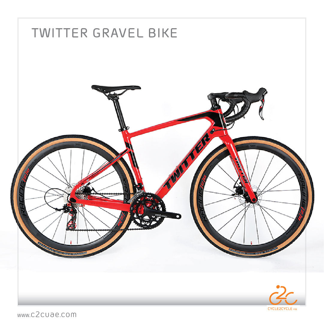 Twitter Gravel Bike cycle2cycleuae