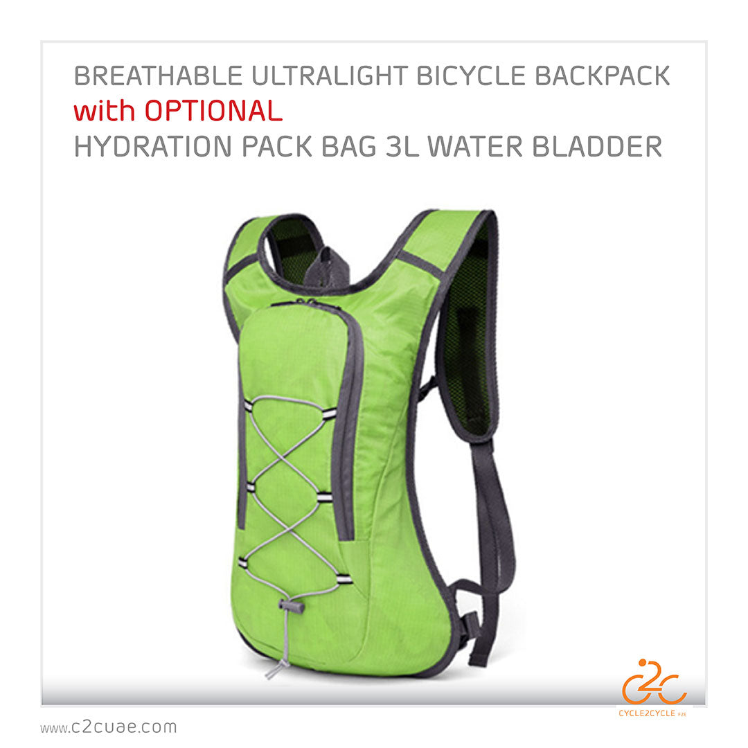 Breathable Ultralight Bicycle Backpack cycle2cycleuae