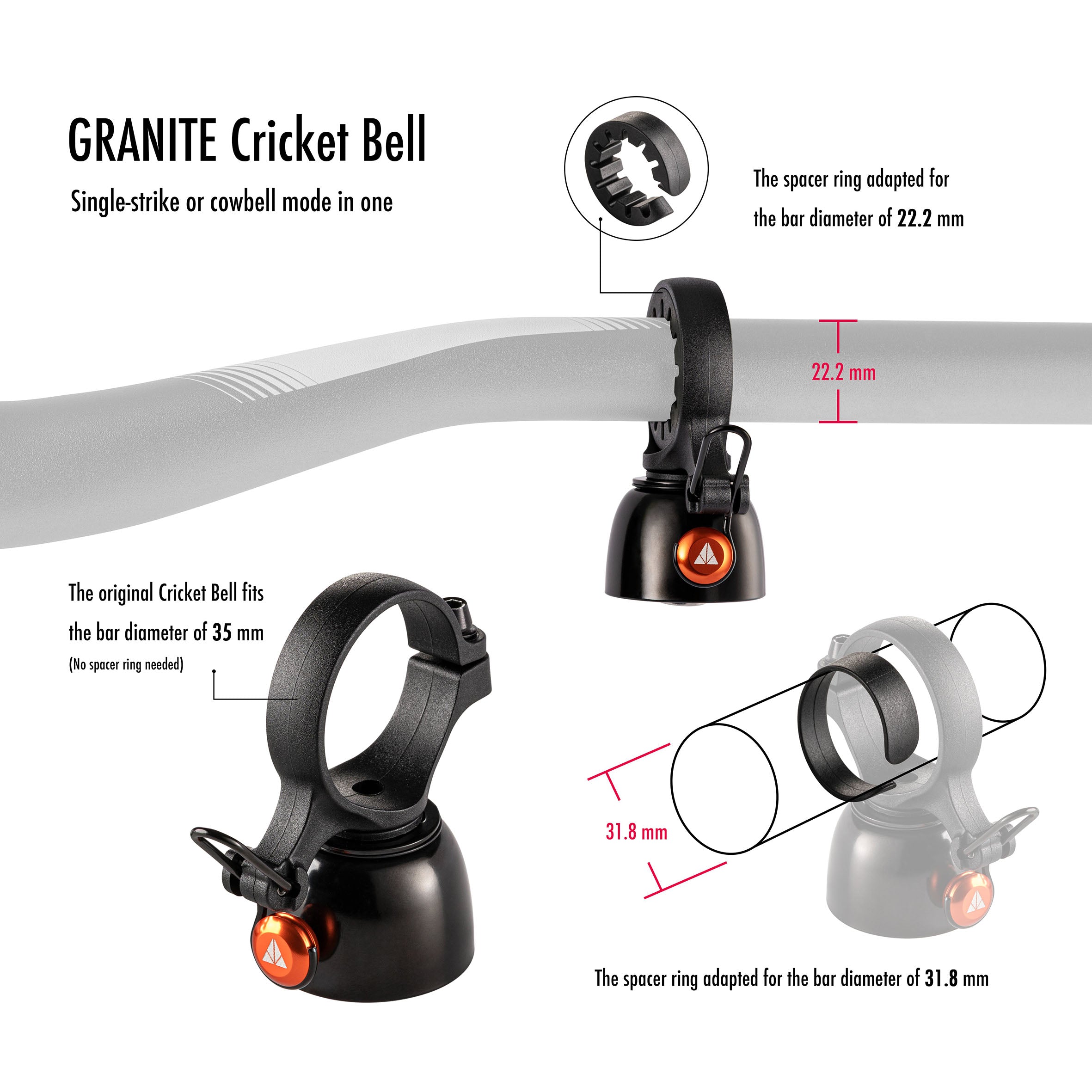 Granite Cricket Bell