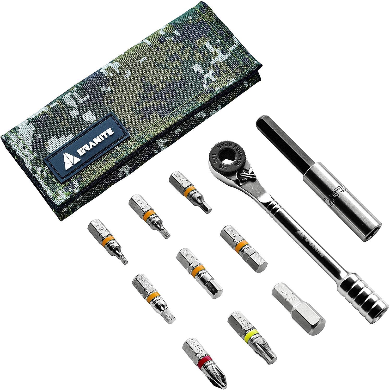 Granite Rocknroll Mini Ratchet Tool Kit