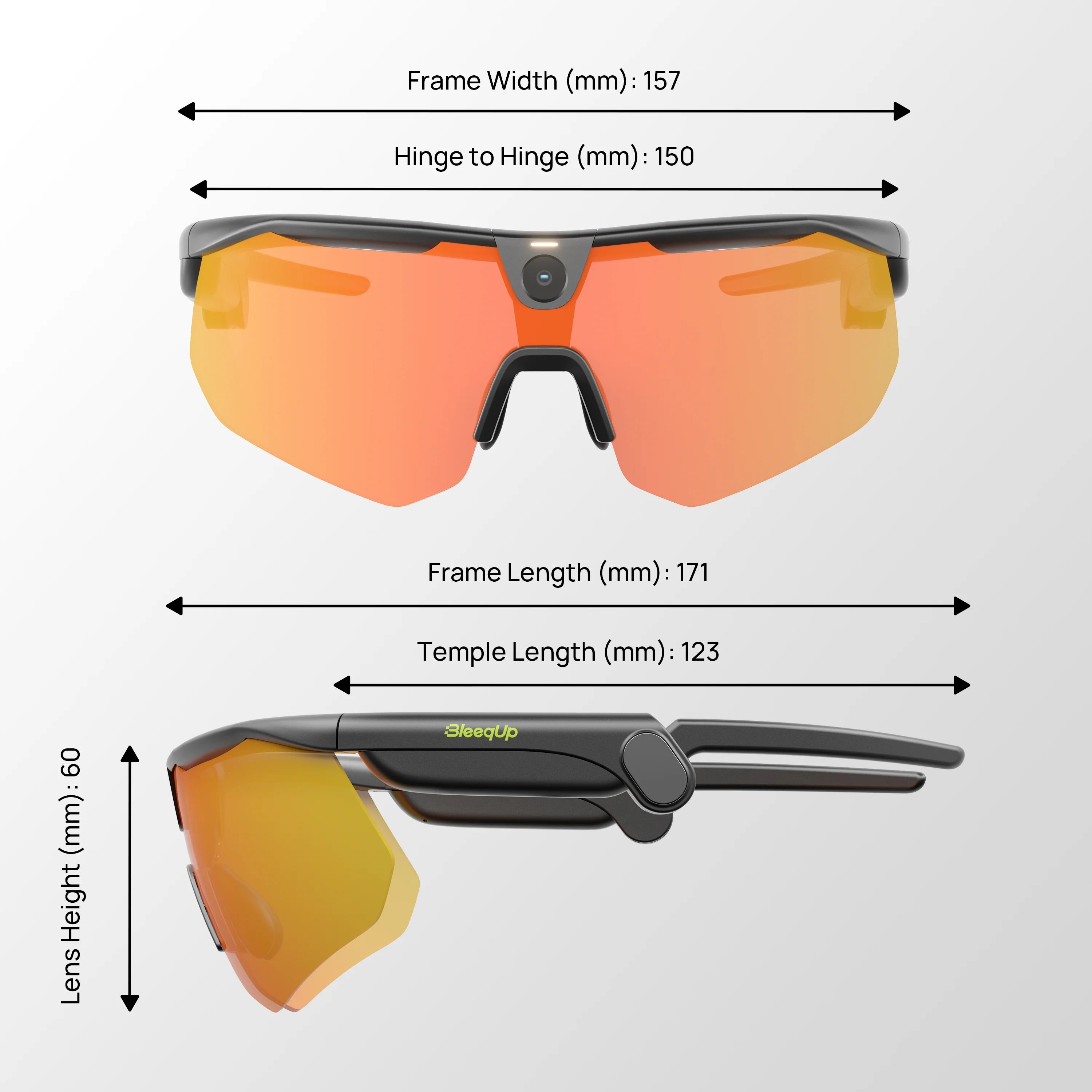Bleequp Ranger AI Sports Glasses