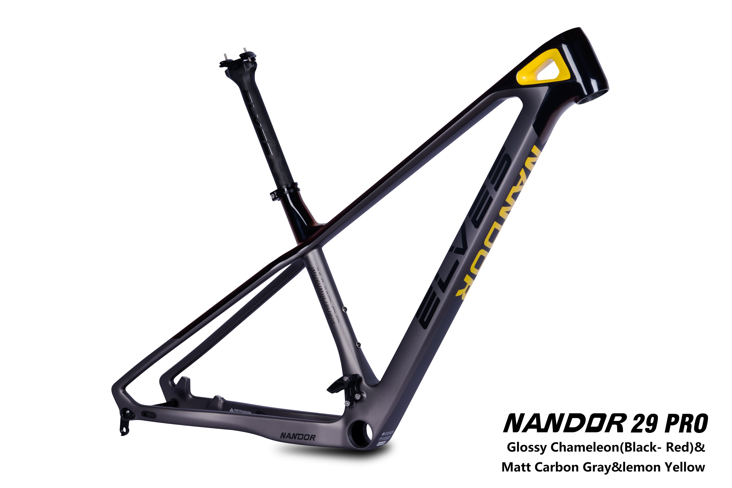 ELVES Nandor PRO XC Hardtail Carbon Frame