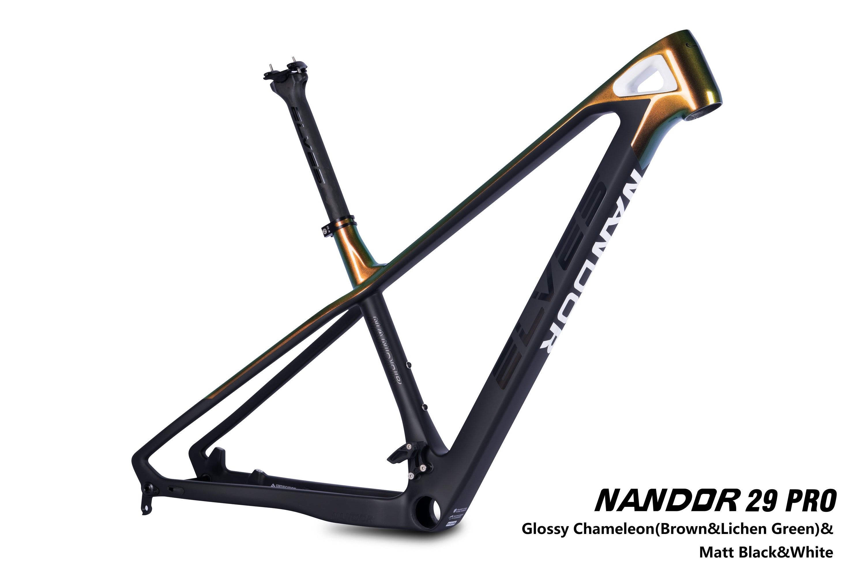 ELVES Nandor PRO XC Hardtail Carbon Frame