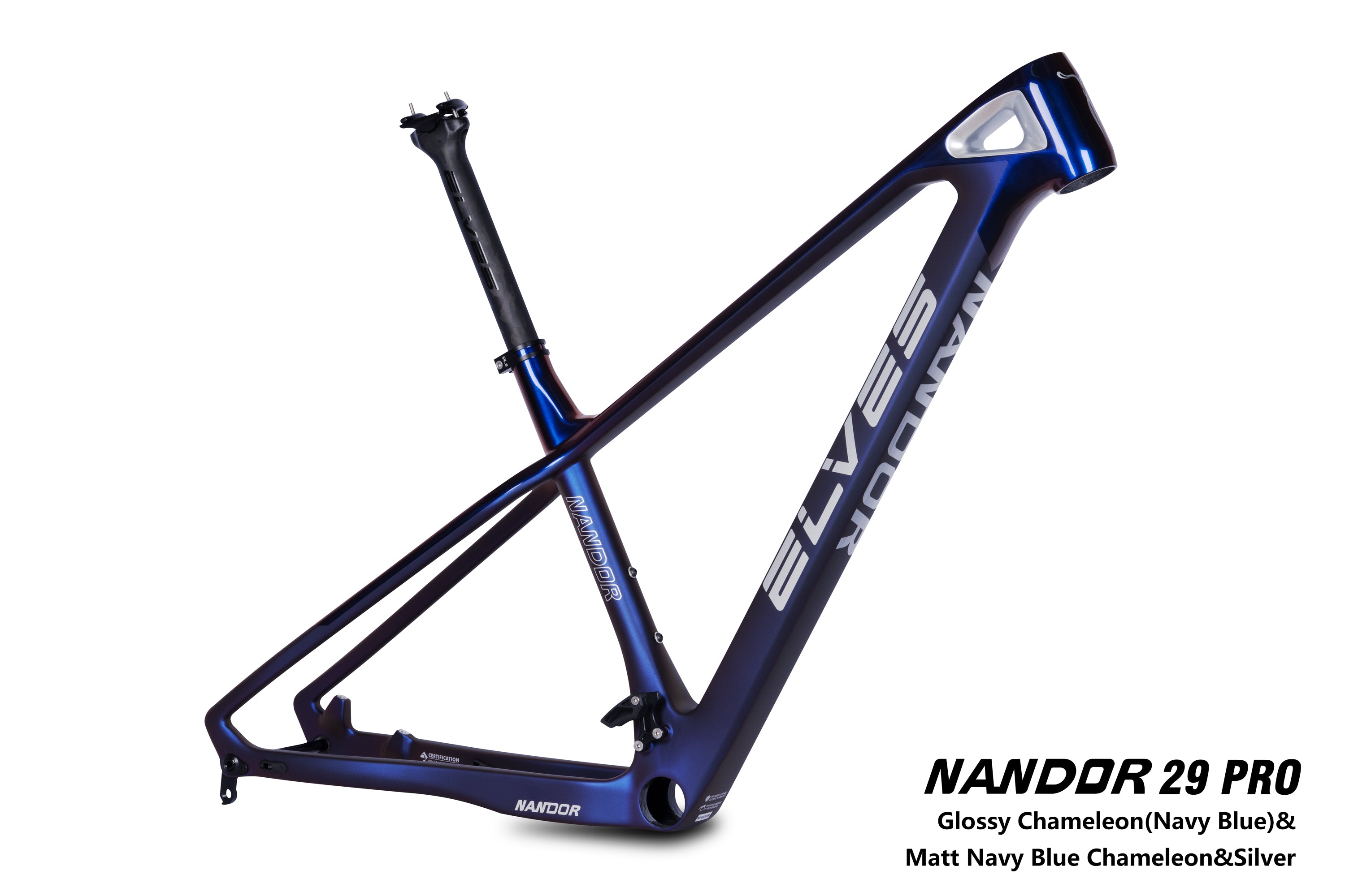 ELVES Nandor PRO XC Hardtail Carbon Frame